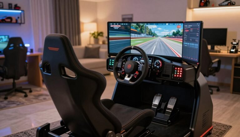 f1 simulator cockpit